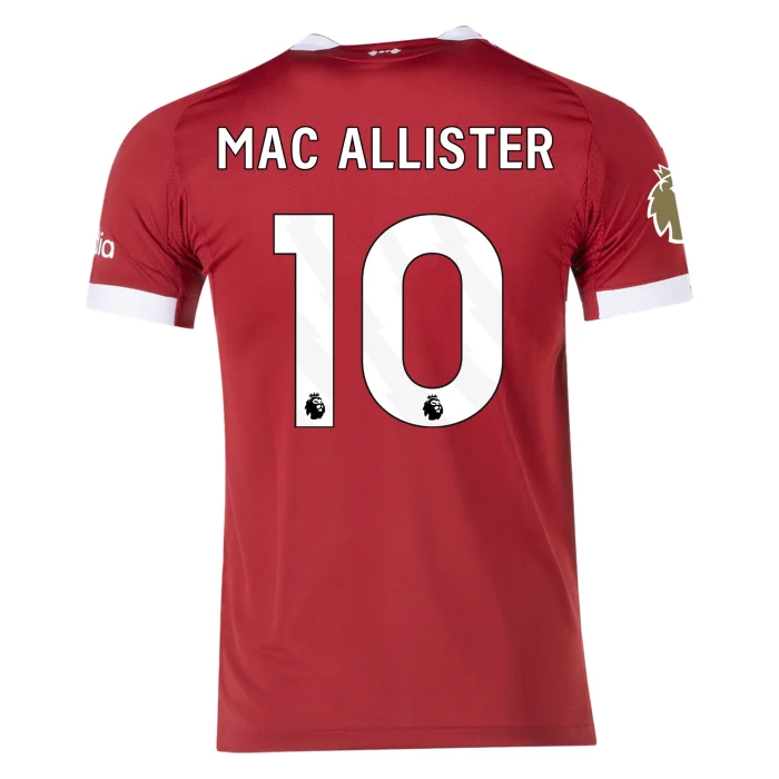 Alexis Mac Allister Liverpool 2025/2026 Authentic Home Jersey by Adidas - Image 1