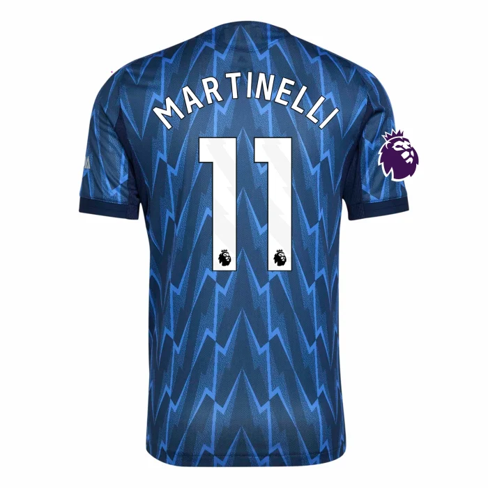 Gabriel Martinelli Arsenal 2025/2026 Authentic Away Jersey by Adidas - Image 1