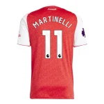 Gabriel Martinelli Arsenal 2025/2026 Home Jersey by Adidas