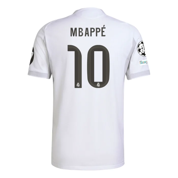 Kylian Mbappé Real Madrid 2025/2026 Authentic Home Jersey by Adidas - Image 1