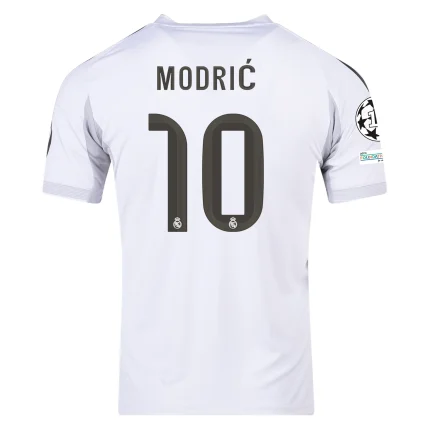 Luka Modrić Real Madrid 2025/2026 Home Jersey by Adidas