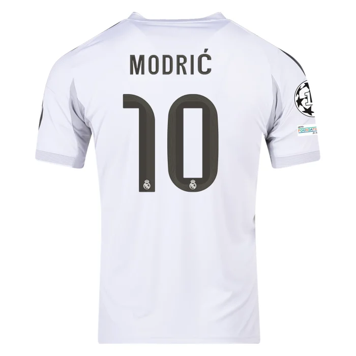 Luka Modrić Real Madrid 2025/2026 Home Jersey by Adidas - Image 1