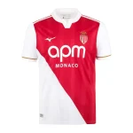 Monaco 2025/2026 Home Jersey by Mizuno