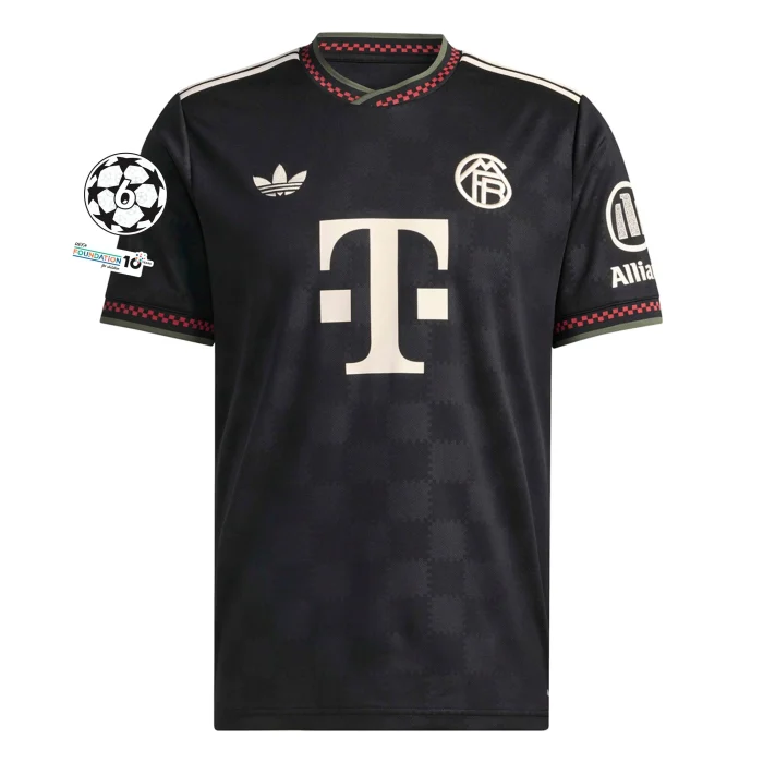 Jamal Musiala Bayern Munich 2025/2026 Third Jersey by Adidas - Image 2