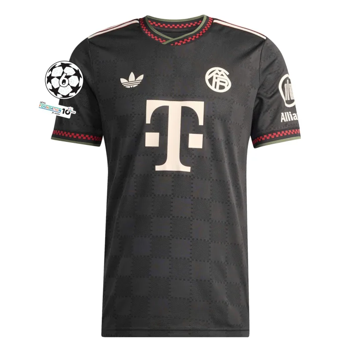 Jamal Musiala Bayern Munich 2025/2026 Authentic Third Jersey by Adidas - Image 2
