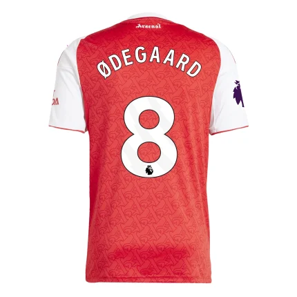 Martin Ødegaard Arsenal 2025/2026 Home Jersey by Adidas
