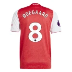 Martin Ødegaard Arsenal 2025/2026 Authentic Home Jersey by Adidas