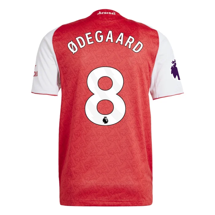 Martin Ødegaard Arsenal 2025/2026 Authentic Home Jersey by Adidas - Image 1