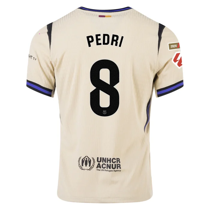 Pedri Barcelona 2025/2026 Authentic Away Jersey by Nike - Image 1