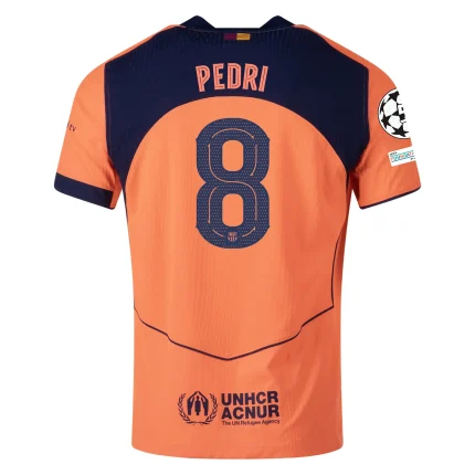 Pedri Barcelona 2025/2026 Authentic Third Jersey by Nike