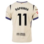 Raphinha Barcelona 2025/2026 Authentic Away Jersey by Nike