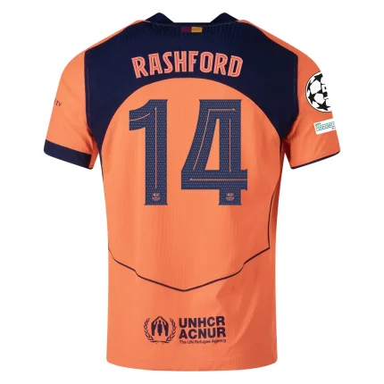 Marcus Rashford Barcelona 2025/2026 Authentic Third Jersey by Nike
