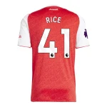 Declan Rice Arsenal 2025/2026 Home Jersey by Adidas