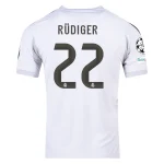 Antonio Rüdiger Real Madrid 2025/2026 Home Jersey by Adidas