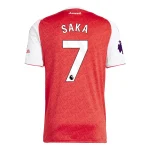 Bukayo Saka Arsenal 2025/2026 Home Jersey by Adidas