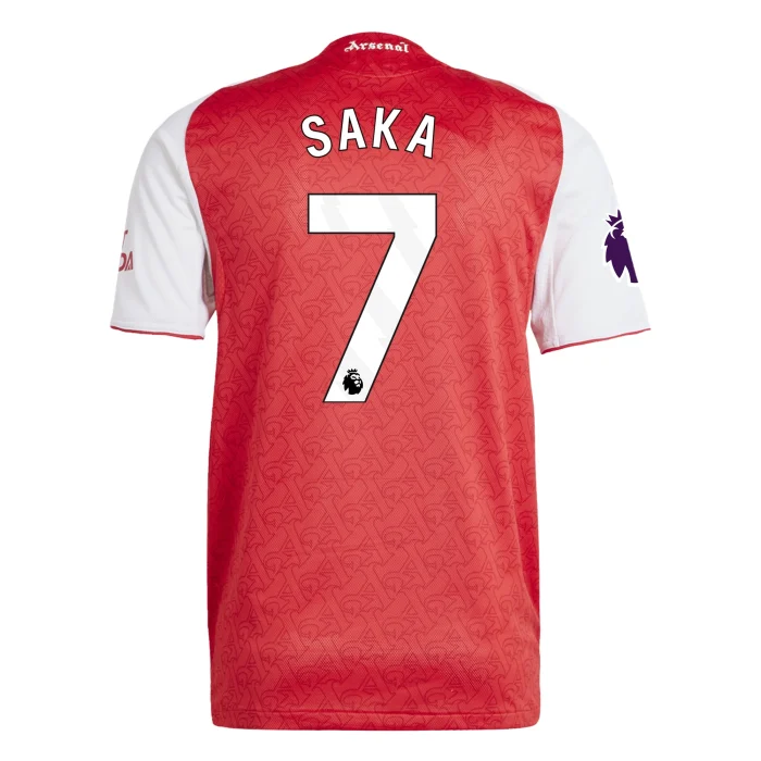 Bukayo Saka Arsenal 2025/2026 Authentic Home Jersey by Adidas - Image 1