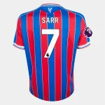 Ismaïla Sarr Crystal Palace 2025/2026 Authentic Home Jersey by Macron