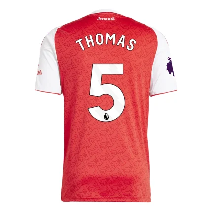 Thomas Partey Arsenal 2025/2026 Home Jersey by Adidas