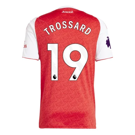 Leandro Trossard Arsenal 2025/2026 Home Jersey by Adidas