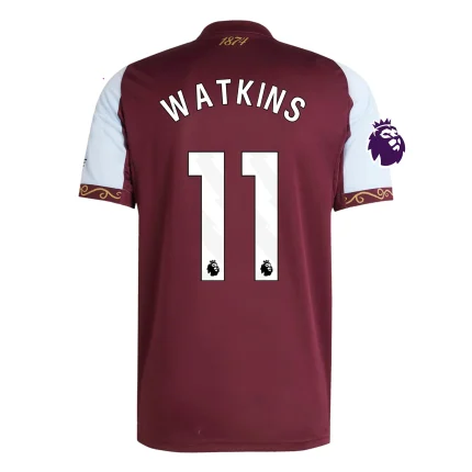 Ollie Watkins Aston Villa 2025/2026 Home Jersey by Adidas