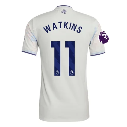 Buy the official Ollie Watkins Aston Villa 2025/2026 Third Kit - Authentic Adidas Soccer Jersey.