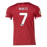 Florian Wirtz Liverpool 2025/2026 Authentic Home Jersey by Adidas