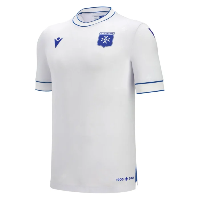 Auxerre 2025/2026 Authentic Home Jersey by Macron - Image 1