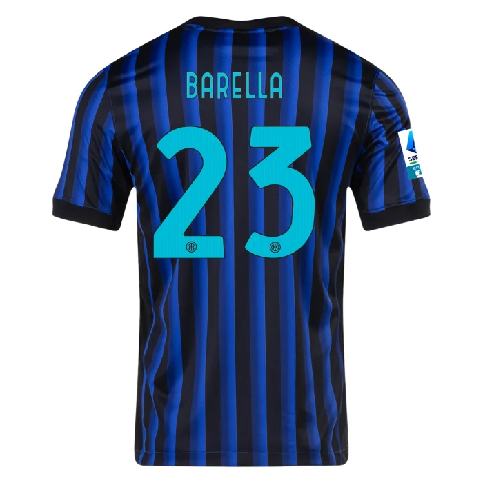 Nicolò Barella Inter Milan 2025/2026 Home Jersey by Nike - Image 1