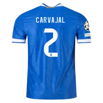 Dani Carvajal Real Madrid 2025/2026 Authentic Third Jersey by Adidas