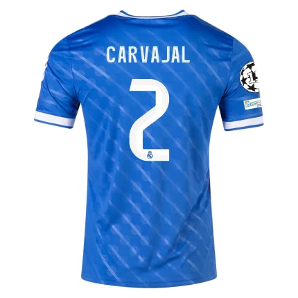 Dani Carvajal Real Madrid 2025/2026 Third Jersey by Adidas