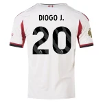 Diogo Jota Liverpool 2025/2026 Away Jersey by Adidas