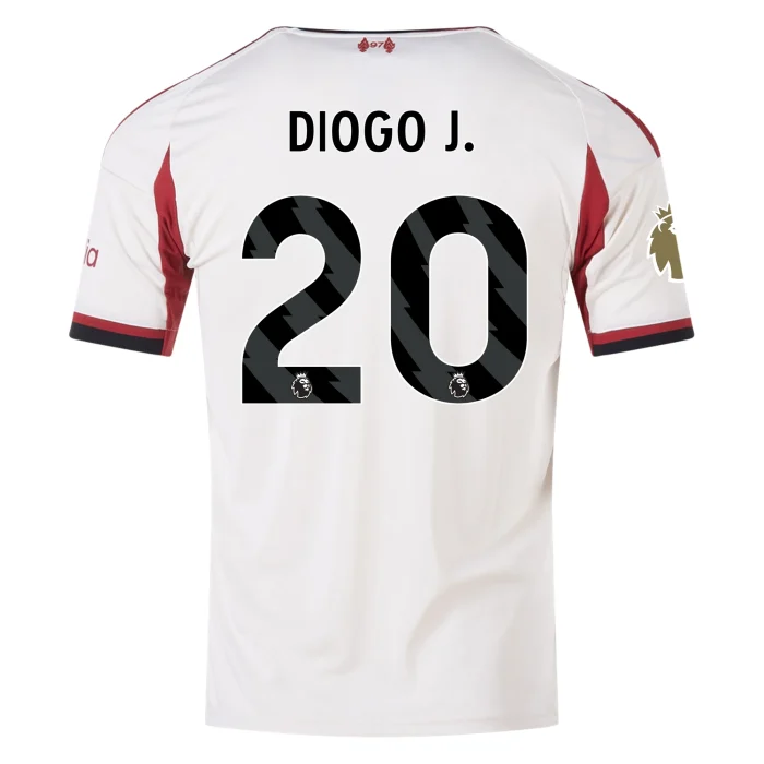 Diogo Jota Liverpool 2025/2026 Away Jersey by Adidas - Image 1