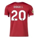 Diogo Jota Liverpool 2025/2026 Home Jersey by Adidas