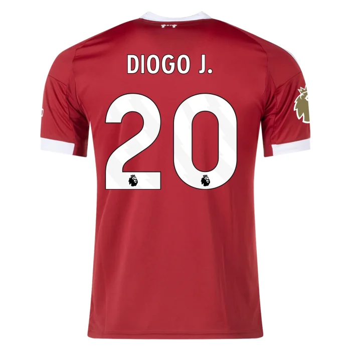 Diogo Jota Liverpool 2025/2026 Home Jersey by Adidas - Image 1