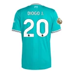 Diogo Jota Liverpool 2025/2026 Third Jersey by Adidas