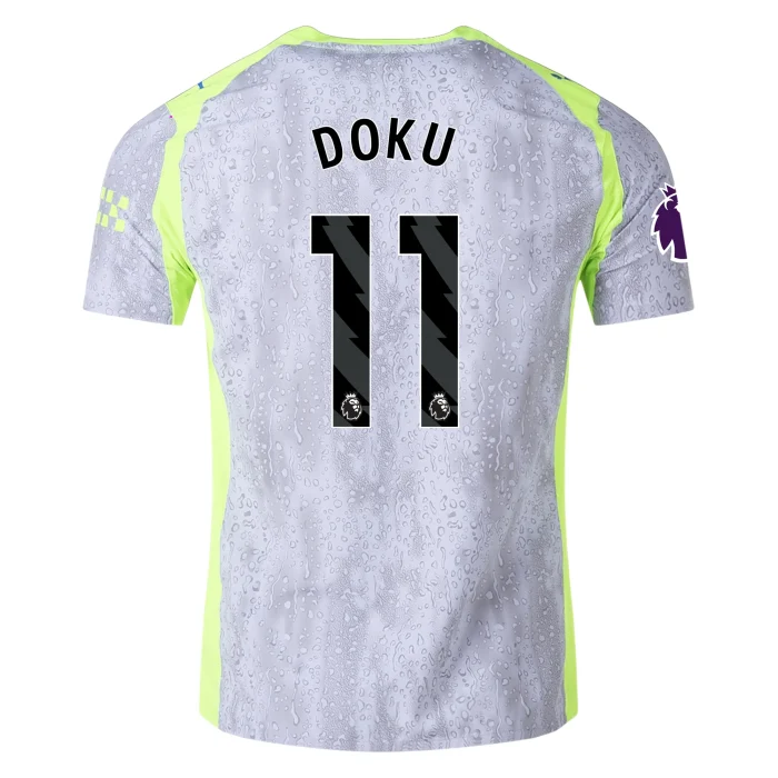 Jérémy Doku Manchester City 2025/2026 Authentic Third Jersey by PUMA - Image 1
