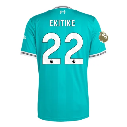 Hugo Ekitike Liverpool 2025/2026 Third Jersey by Adidas