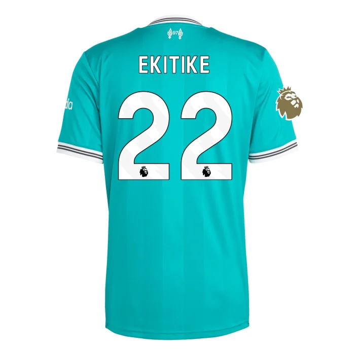 Hugo Ekitike Liverpool 2025/2026 Third Jersey by Adidas - Image 1