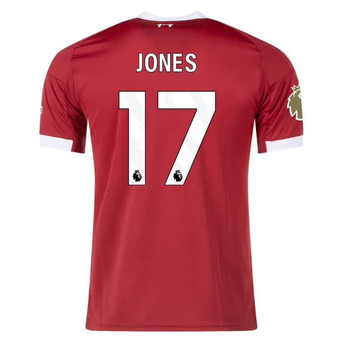 Curtis Jones Liverpool 2025/2026 Home Jersey by Adidas - Image 1