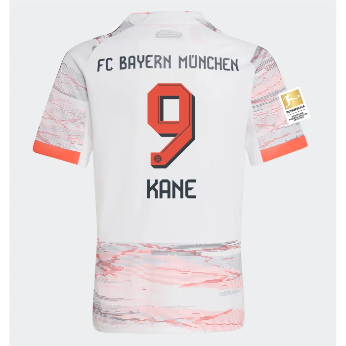 Harry Kane Bayern Munich 2025/2026 Away Jersey by Adidas - Image 1