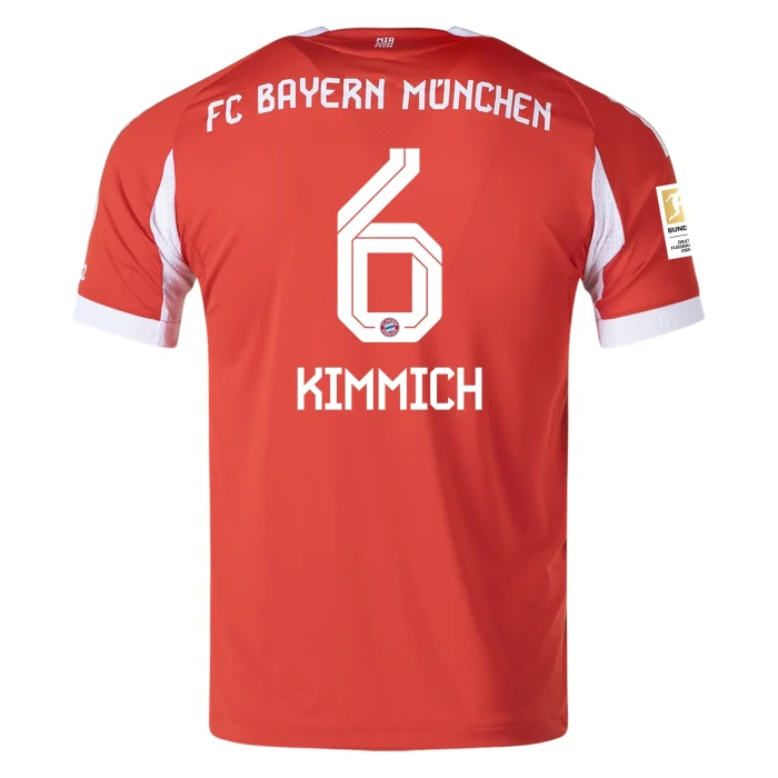 Joshua Kimmich Bayern Munich 2025/2026 Authentic Home Jersey by Adidas - Image 1