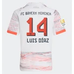 Luis Díaz Bayern Munich 2025/2026 Away Jersey by Adidas