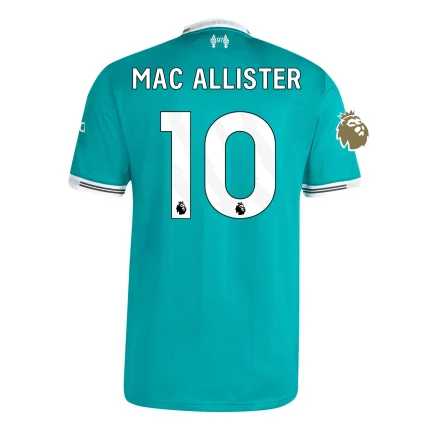 Alexis Mac Allister Liverpool 25/26 Authentic Third Jersey by Adidas