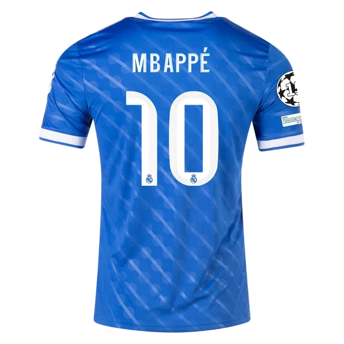 Kylian Mbappé Real Madrid 2025/2026 Third Jersey by Adidas - Image 1
