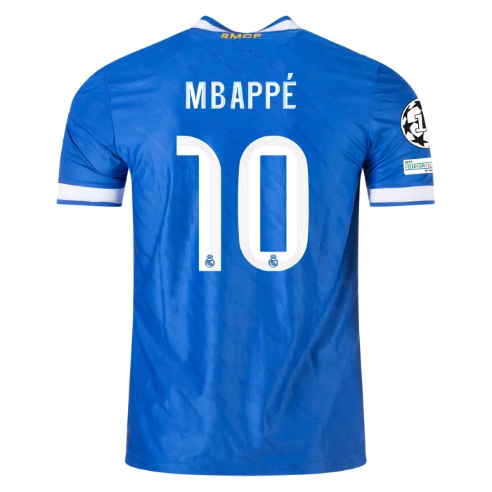 Kylian Mbappé Real Madrid 25/26 Authentic Third Jersey by adidas - Image 1