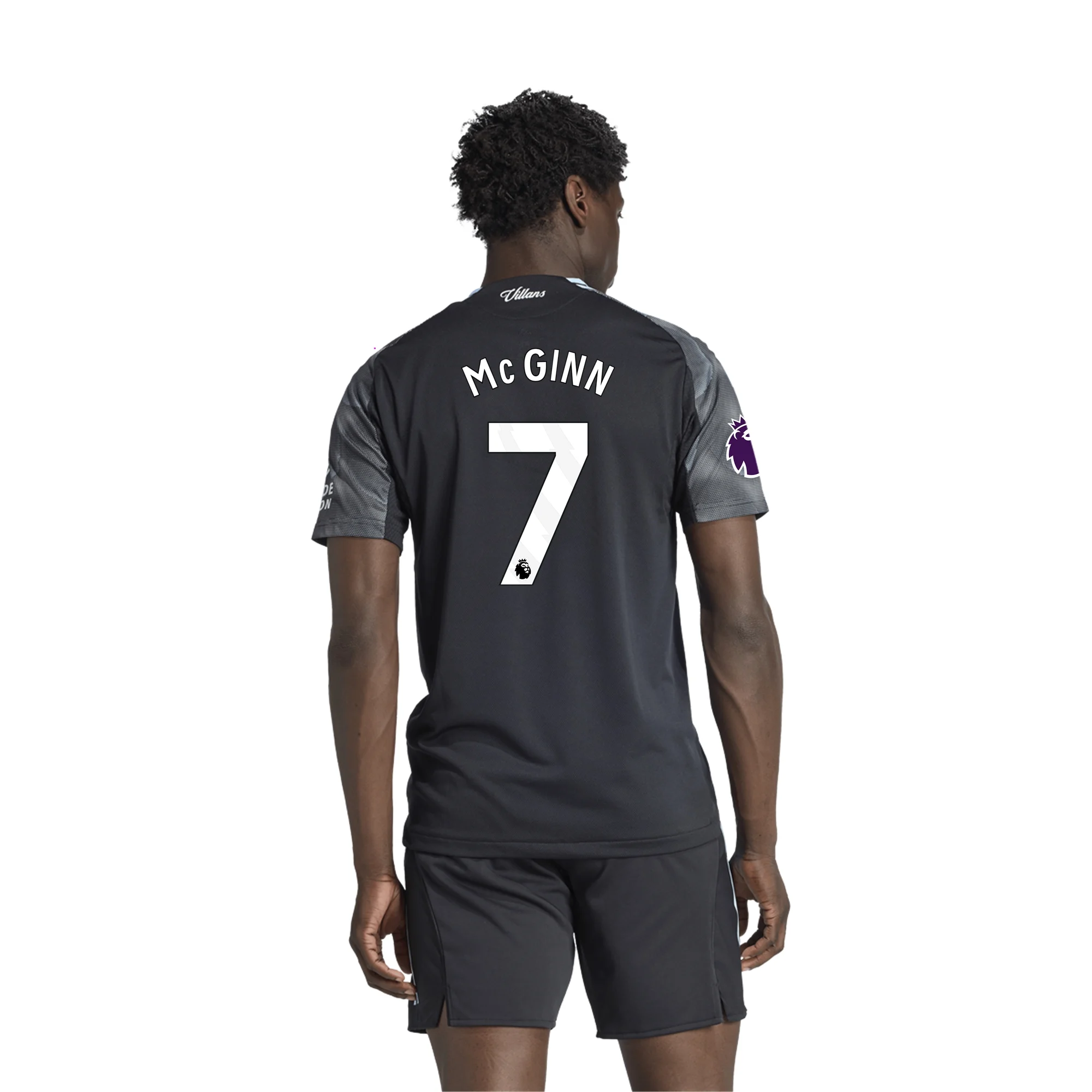mcginnawayauth John McGinn Aston Villa 2025/2026 Authentic Away Jersey by Adidas - Image 1
