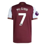 John McGinn Aston Villa 2025/2026 Home Jersey by Adidas