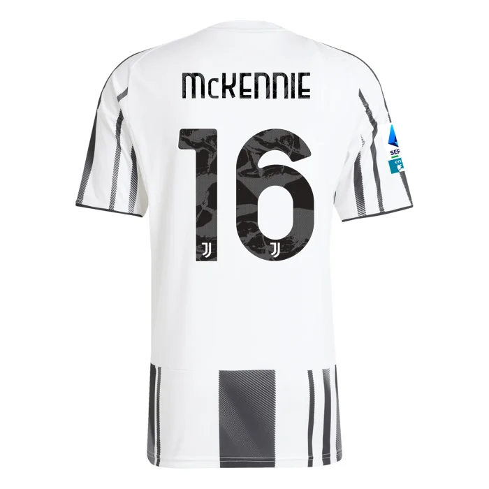 Weston McKennie Juventus 2025/2026 Home Jersey by Adidas - Image 1