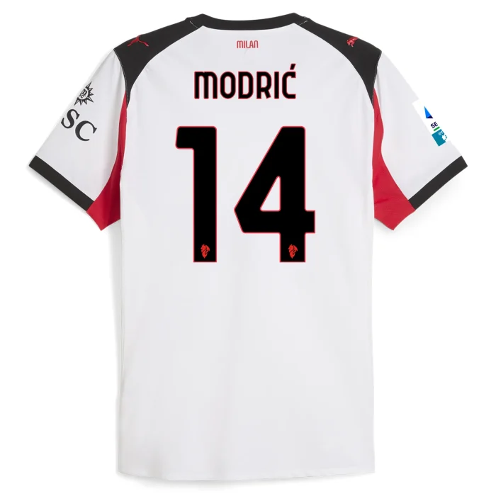 Luka Modrić AC Milan 2025/2026 Authentic Away Jersey by PUMA - Image 1