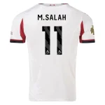 Mohamed Salah Liverpool 2025/2026 Authentic Away Jersey by Adidas
